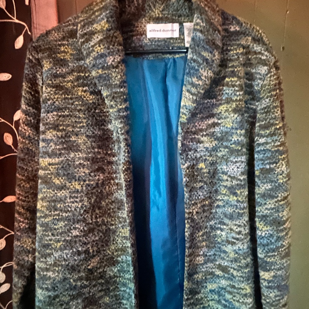 Alfred Dunner Women's Multicolor Jacket